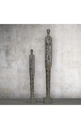 Ensemble de 2 reproductions en métal couleur bronze 
