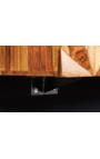 TV pritrjena omara "Milje" rosewood z vzorcem 3d