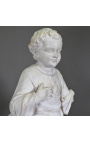 Large statue in fragment version of the child Jesus