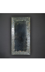 Nagy rectangular tükör "Rue Montmartre" - 160 cm x 80 cm