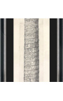 Large engraving of the Trajane column (exterior view) black and silver frame