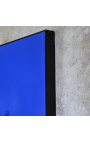 Moderni neliön maalaus "Sininen Dune - Pieni muoto"