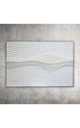 Contemporary wall art "Horizon" with Plexiglass box