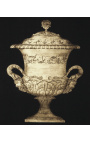 Gravure rectangulaire vertical avec vase XIXème - Modèle 2 - 50 cm x 40 cm