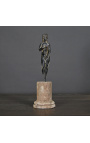 Stor skulptur "Romersk Venus" på ett sandstenstativ