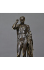 Sculptură "Cezar" pe o bază din gresie