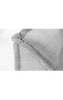 Ecksofa 255 cm CELESTE graues Leinen