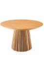 Uitbreidbare eettafel PARMA 120-160-200 cm oak