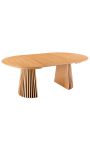 Uitbreidbare eettafel PARMA 120-160-200 cm oak