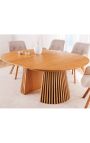Uitbreidbare eettafel PARMA 120-160-200 cm oak