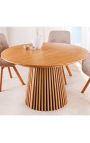 Extendable dining table PARMA 120-160-200 cm oak