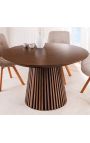 Rozšíriteľné jedálenský stôl PARMA 120-160-200 cm tmavý dub