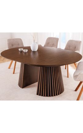 Excelente mesa de jantar PARMA 120-160-200 cm carvalho escuro