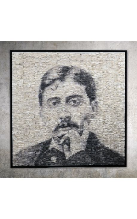 Arte murale contemporane "Căutând timpul pierdut" cadru plutitor