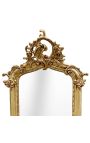 Louis XVI style rectangular mirror - 102 cm x 53 cm