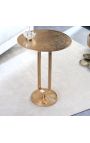 Table d'appoint BENI métal couleur doré