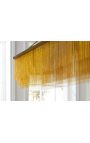 ANNI zeitgenössischer Kronleuchter von 80 cm lange metall gold farbe