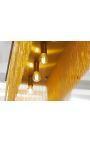ANNI zeitgenössischer Kronleuchter von 80 cm lange metall gold farbe