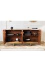 4-porta GABBY mango sideboard com base dourada - 160 cm