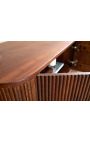 4-porta GABBY mango sideboard com base dourada - 160 cm
