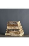Set van 6 boeken Velum heruitgave uit de middeleeuwen