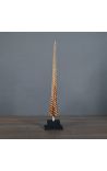 Unicorn trophy on matte black metal base