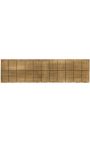 GLASTON Console in ottone dorato spazzolato con forme geometriche