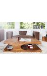 VAGUE rosewood coffee table - 120 cm