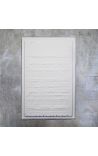 Rectangular contemporary artwork Illusion L with Plexiglass box