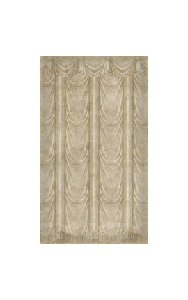 Panorama tapet &quot;Drap beige&quot; - 350 cm x 200 cm