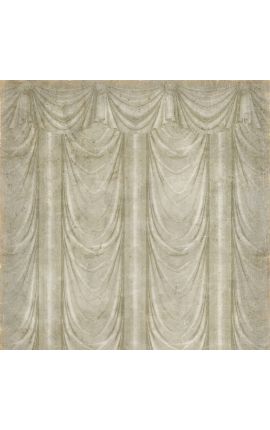 Hintergrundbilder "Drape taupe" - 350 cm x 200 cm
