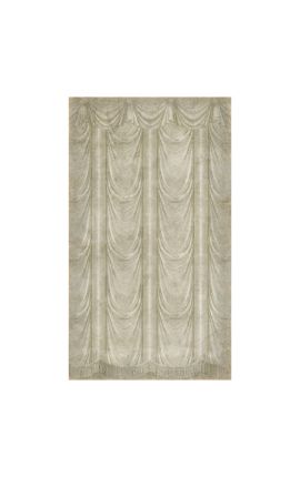 Papel de parede panorâmico &quot;Taupe de Drape&quot; - 350 cm x 200 cm
