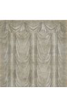 Panoramabehang Drape grijs - 350 cm x 200 cm