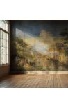 Panorama tapeter Grekisk fresko - 240 cm x 490 cm