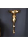 Moderna barokna zidna konzola 60 cm od aluminijuma - 10