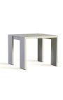 Table d'appoint "Nai Harn" de couleur taupe en aluminium