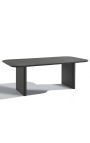 Mesa de jantar retangular "Aruba" alumínio cinza - 205 cm