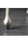 Masa laterală pătrată "TOPITE" aluminiu de argint - 50 cm