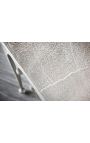 Masa laterală pătrată "TOPITE" aluminiu de argint - 50 cm