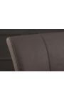 Set von 2 Essssesseln "SO" taupe lederdesign