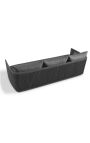 Sofa 3 locuri "Cabana" din aluminiu gri și țesut gri