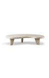 Mycket stort soffbord Nina beige travertin - 164 cm