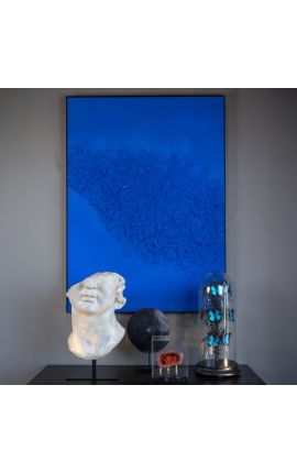 Veľký obdĺžnikový moderný obraz &quot;Monochromatický de Bleus&quot;