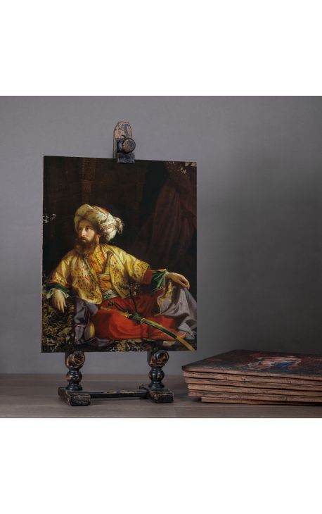 Tableau "Emir du Liban" - Jozsef Borsos - petit modèle