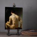 Gemälde "Torse oder halb lackierte Figur" - Edward Nodin - kleines Modell