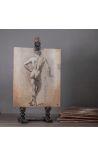 Pintura Estudio de un hombre desnudo - A.R Mengs (Dupliqué)