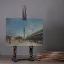 Painting "St Mark's Square, Venice" - Canaletto (Dupliqué)