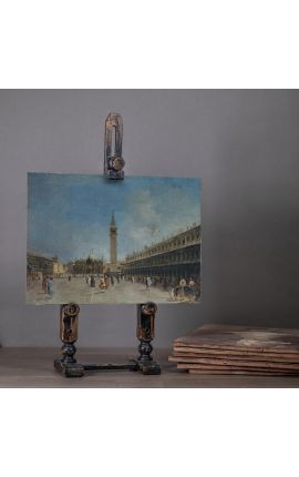 Place St Mark, Velence" - Francesco Guardi - kis modell