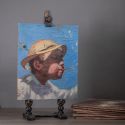 Quadro "The Little Boy with Bulls" - Paul Peel (Dupliqué)