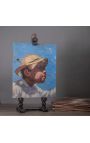Painting "The Little Boy with Bubbles" - Paul Peel (Dupliqué)